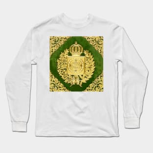 Great Empire of Brazil Monarchical Emblem Long Sleeve T-Shirt